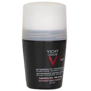 Vichy Homme Men's Deodorant For Sensitive Skin Roll-On 50ml