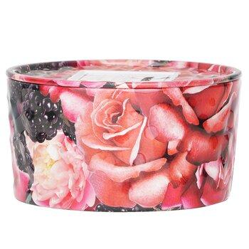 VOLUSPA 2 Wick Tin Candle Blackberry Rose Oud 170g