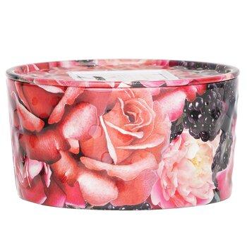 VOLUSPA 2 Wick Tin Candle Blackberry Rose Oud 170g