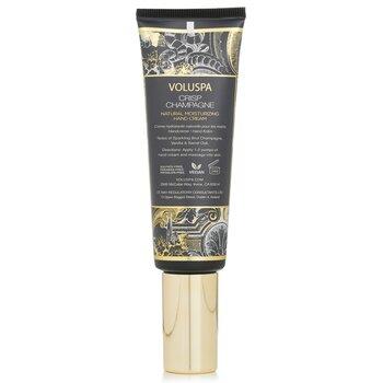 VOLUSPA Crisp Champagne Natural Moisturising Hand Cream Vanilla & Barrel Oak 50ml