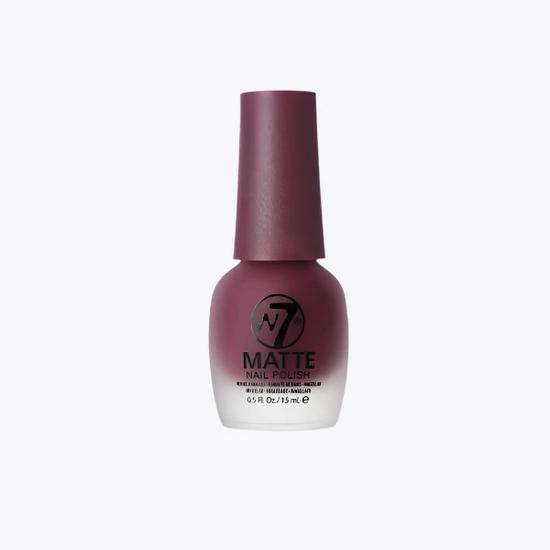 W7 Matte Nail Polish Beige