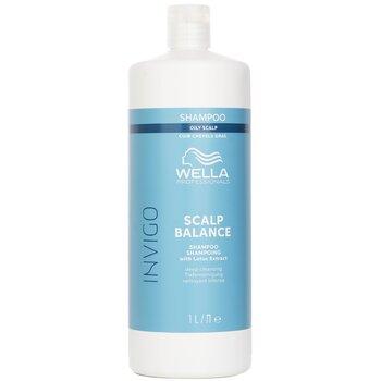 Wella Professionals Scalp Balance Oily Scalp Deep Cleansing Shampoo 1000ml