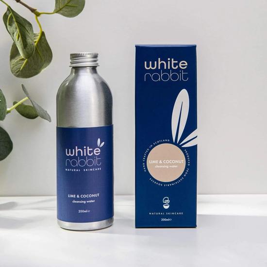 White Rabbit Skin Care Lime & Coconut 2-in-1 Makeup Remover Cleansing Water 200ml