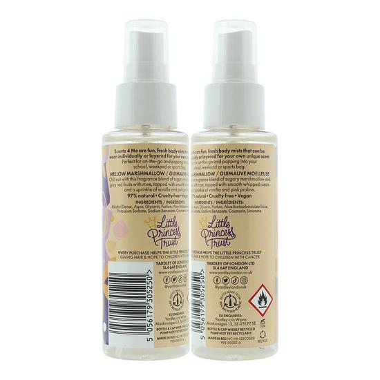 Yardley Scent 4 Me Mellow Marshmallow Fragranced Body Mist 100ml