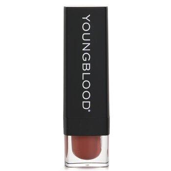 Youngblood Mineral Cosmetics Intimatte Mineral Matte Lipstick hotshot