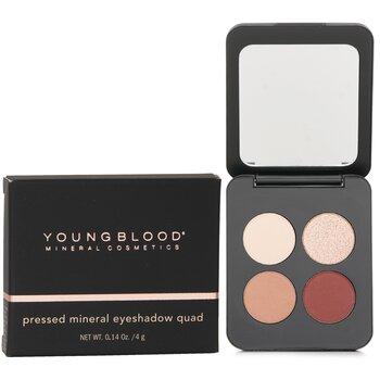 Youngblood Mineral Cosmetics Pressed Mineral Eyeshadow Quad Garden Party