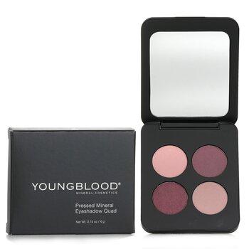 Youngblood Mineral Cosmetics Pressed Mineral Eyeshadow Quad Vintage 4g