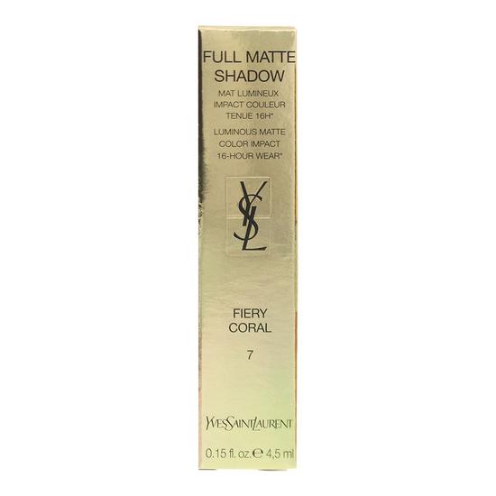 Yves Saint Laurent Full Matte Shadow 7 Fiery Coral 4.5ml