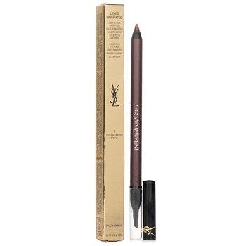 Yves Saint Laurent Lines Liberated Waterproof Eye Pencil 07 Unconditional Marine