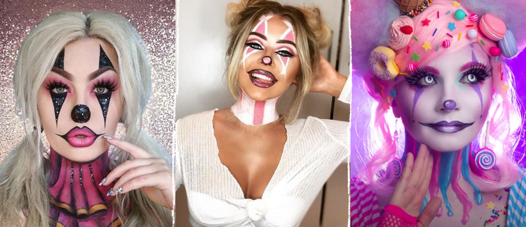 clown makeup ideas for women