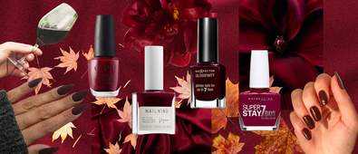 burgundy nail designs blog