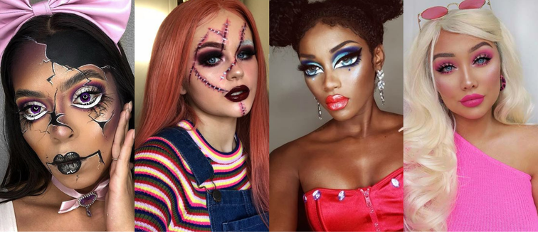 The 10 Easiest Halloween Doll Makeup to Try Year Cosmetify