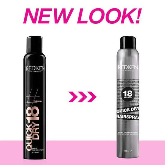 Redken Quick Dry 18 Instant Finishing Hairspray Cosmetify 1332