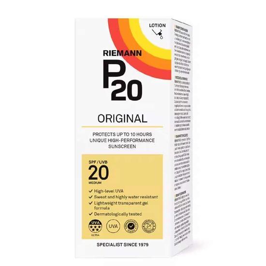 Riemann P20 Original Suncare Lotion SPF 20 | Cosmetify